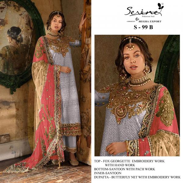 Serine S 99 A To D Exclusive Designer Pakistani Suit Collection